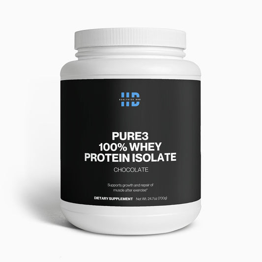 Pure3 100% Whey Protein Isolate (Chocolate)